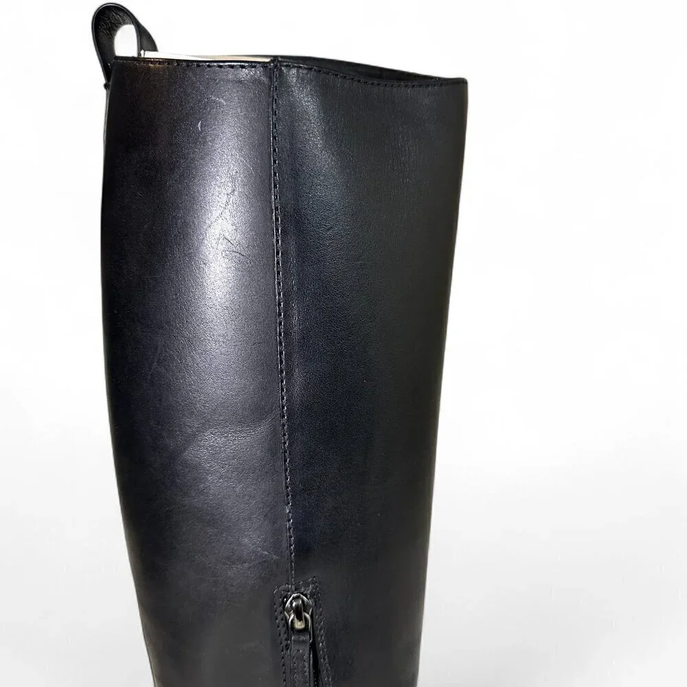 Tory Burch Flat Black Riding Boot Women's 7M NWOT
